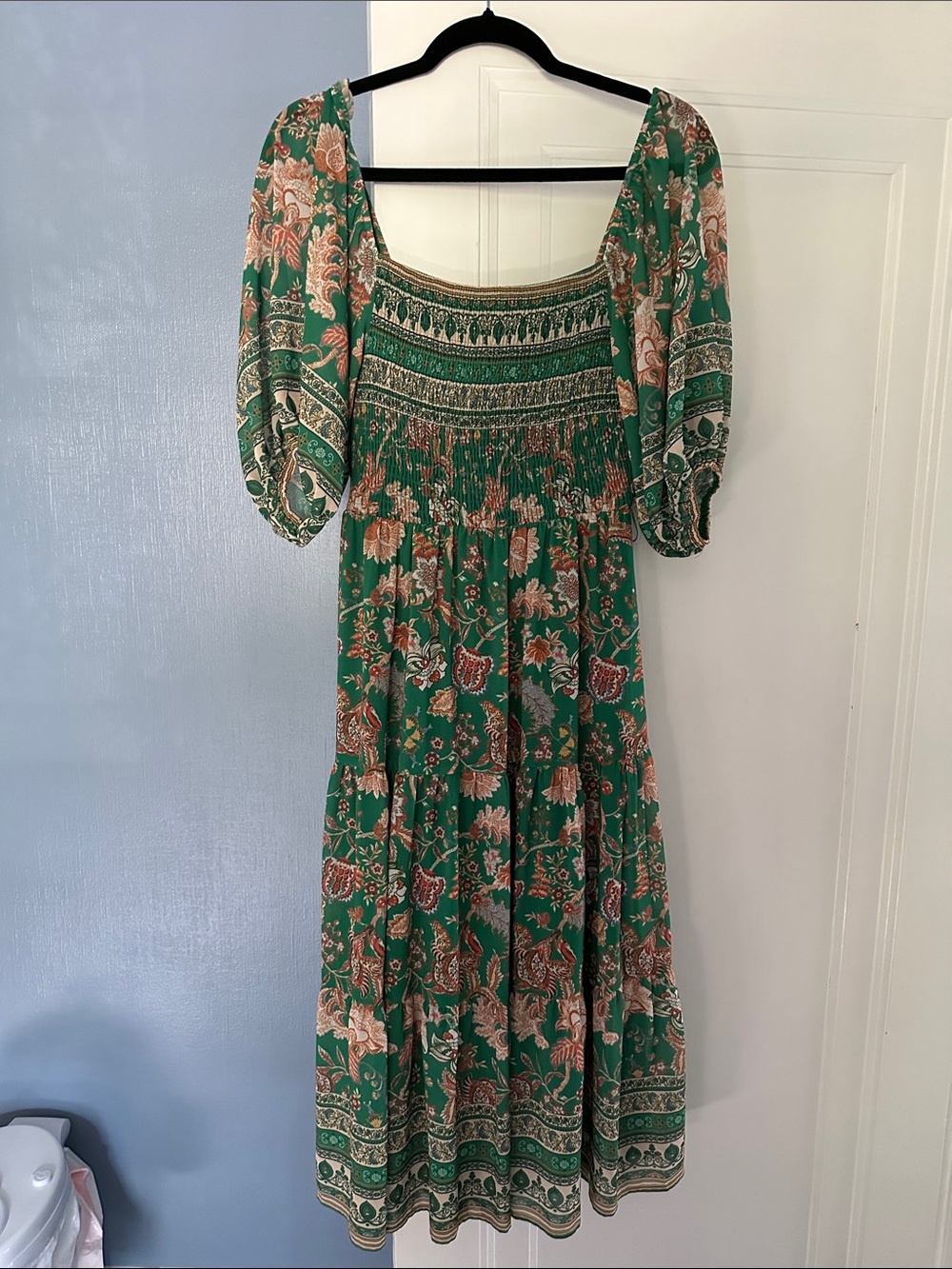 'Ballinger' Dress in Shamrock Green